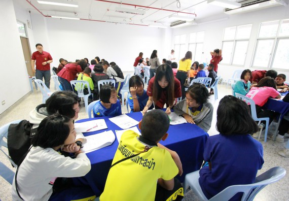 ภาพกิจกรรม คณะวิทยาศาสตร์และเทคโนโลยี จัดค่ายวิทยาศาสตร์ตามโครงการพัฒนาศักยภาพผู้เรียนในระดับการศึกษาขั้นพื้นฐาน ระยะที่ 2 ประจำปีงบประมาณ 2562