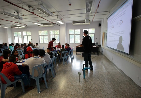 ภาพกิจกรรม คณะวิทยาศาสตร์และเทคโนโลยี จัดค่ายวิทยาศาสตร์ตามโครงการพัฒนาศักยภาพผู้เรียนในระดับการศึกษาขั้นพื้นฐาน ระยะที่ 2 ประจำปีงบประมาณ 2562