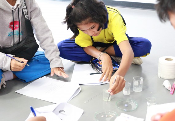 ภาพกิจกรรม คณะวิทยาศาสตร์และเทคโนโลยี จัดค่ายวิทยาศาสตร์ตามโครงการพัฒนาศักยภาพผู้เรียนในระดับการศึกษาขั้นพื้นฐาน ระยะที่ 2 ประจำปีงบประมาณ 2562