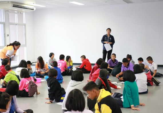 ภาพกิจกรรม คณะวิทยาศาสตร์และเทคโนโลยี จัดค่ายวิทยาศาสตร์ตามโครงการพัฒนาศักยภาพผู้เรียนในระดับการศึกษาขั้นพื้นฐาน ระยะที่ 2 ประจำปีงบประมาณ 2562