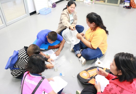 ภาพกิจกรรม คณะวิทยาศาสตร์และเทคโนโลยี จัดค่ายวิทยาศาสตร์ตามโครงการพัฒนาศักยภาพผู้เรียนในระดับการศึกษาขั้นพื้นฐาน ระยะที่ 2 ประจำปีงบประมาณ 2562