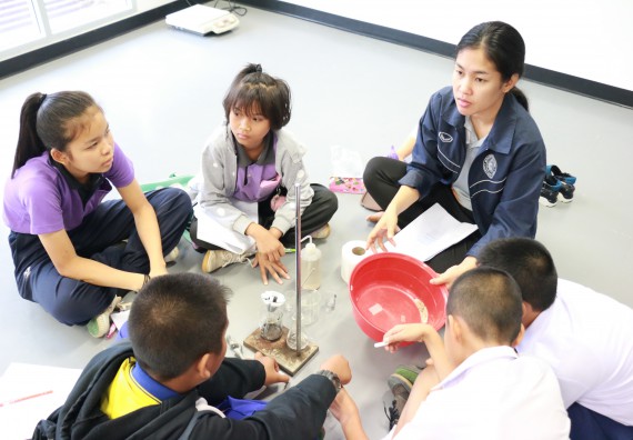 ภาพกิจกรรม คณะวิทยาศาสตร์และเทคโนโลยี จัดค่ายวิทยาศาสตร์ตามโครงการพัฒนาศักยภาพผู้เรียนในระดับการศึกษาขั้นพื้นฐาน ระยะที่ 2 ประจำปีงบประมาณ 2562