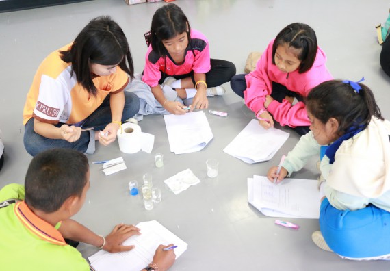 ภาพกิจกรรม คณะวิทยาศาสตร์และเทคโนโลยี จัดค่ายวิทยาศาสตร์ตามโครงการพัฒนาศักยภาพผู้เรียนในระดับการศึกษาขั้นพื้นฐาน ระยะที่ 2 ประจำปีงบประมาณ 2562