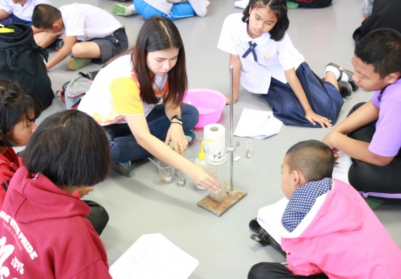 ภาพกิจกรรม คณะวิทยาศาสตร์และเทคโนโลยี จัดค่ายวิทยาศาสตร์ตามโครงการพัฒนาศักยภาพผู้เรียนในระดับการศึกษาขั้นพื้นฐาน ระยะที่ 2 ประจำปีงบประมาณ 2562