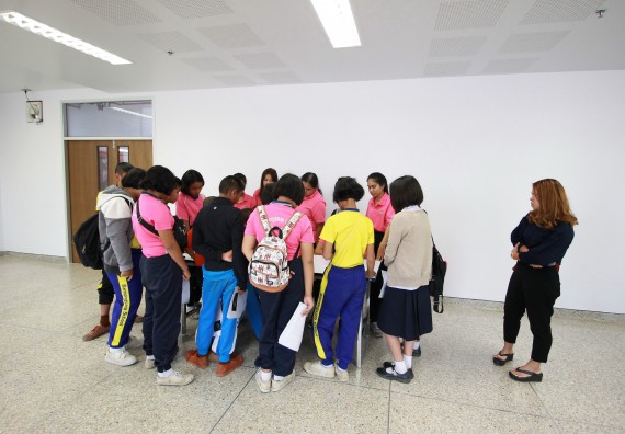 ภาพกิจกรรม คณะวิทยาศาสตร์และเทคโนโลยี จัดค่ายวิทยาศาสตร์ตามโครงการพัฒนาศักยภาพผู้เรียนในระดับการศึกษาขั้นพื้นฐาน ระยะที่ 2 ประจำปีงบประมาณ 2562