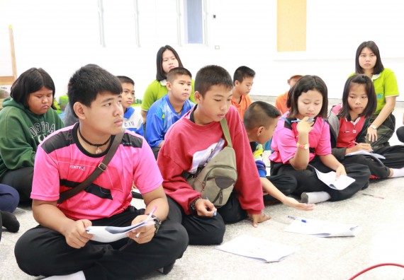 ภาพกิจกรรม คณะวิทยาศาสตร์และเทคโนโลยี จัดค่ายวิทยาศาสตร์ตามโครงการพัฒนาศักยภาพผู้เรียนในระดับการศึกษาขั้นพื้นฐาน ระยะที่ 2 ประจำปีงบประมาณ 2562