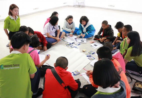 ภาพกิจกรรม คณะวิทยาศาสตร์และเทคโนโลยี จัดค่ายวิทยาศาสตร์ตามโครงการพัฒนาศักยภาพผู้เรียนในระดับการศึกษาขั้นพื้นฐาน ระยะที่ 2 ประจำปีงบประมาณ 2562