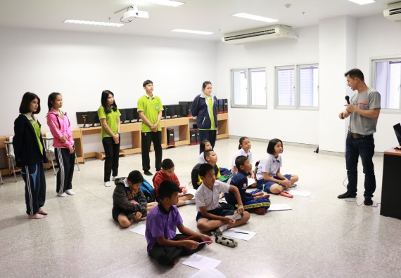 ภาพกิจกรรม คณะวิทยาศาสตร์และเทคโนโลยี จัดค่ายวิทยาศาสตร์ตามโครงการพัฒนาศักยภาพผู้เรียนในระดับการศึกษาขั้นพื้นฐาน ระยะที่ 2 ประจำปีงบประมาณ 2562