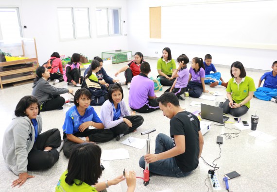 ภาพกิจกรรม คณะวิทยาศาสตร์และเทคโนโลยี จัดค่ายวิทยาศาสตร์ตามโครงการพัฒนาศักยภาพผู้เรียนในระดับการศึกษาขั้นพื้นฐาน ระยะที่ 2 ประจำปีงบประมาณ 2562