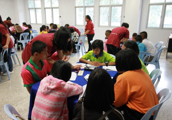 ภาพกิจกรรม คณะวิทยาศาสตร์และเทคโนโลยี จัดค่ายวิทยาศาสตร์ตามโครงการพัฒนาศักยภาพผู้เรียนในระดับการศึกษาขั้นพื้นฐาน ระยะที่ 2 ประจำปีงบประมาณ 2562