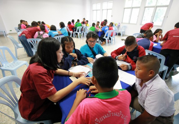 ภาพกิจกรรม คณะวิทยาศาสตร์และเทคโนโลยี จัดค่ายวิทยาศาสตร์ตามโครงการพัฒนาศักยภาพผู้เรียนในระดับการศึกษาขั้นพื้นฐาน ระยะที่ 2 ประจำปีงบประมาณ 2562