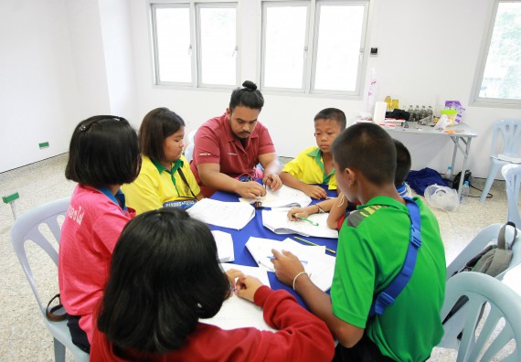 ภาพกิจกรรม คณะวิทยาศาสตร์และเทคโนโลยี จัดค่ายวิทยาศาสตร์ตามโครงการพัฒนาศักยภาพผู้เรียนในระดับการศึกษาขั้นพื้นฐาน ระยะที่ 2 ประจำปีงบประมาณ 2562