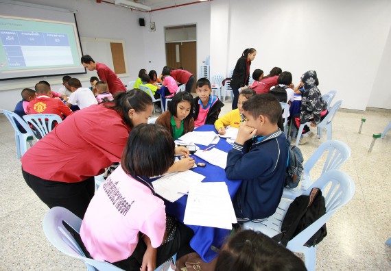 ภาพกิจกรรม คณะวิทยาศาสตร์และเทคโนโลยี จัดค่ายวิทยาศาสตร์ตามโครงการพัฒนาศักยภาพผู้เรียนในระดับการศึกษาขั้นพื้นฐาน ระยะที่ 2 ประจำปีงบประมาณ 2562