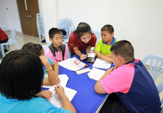 ภาพกิจกรรม คณะวิทยาศาสตร์และเทคโนโลยี จัดค่ายวิทยาศาสตร์ตามโครงการพัฒนาศักยภาพผู้เรียนในระดับการศึกษาขั้นพื้นฐาน ระยะที่ 2 ประจำปีงบประมาณ 2562