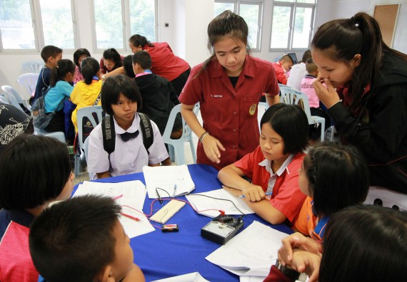 ภาพกิจกรรม คณะวิทยาศาสตร์และเทคโนโลยี จัดค่ายวิทยาศาสตร์ตามโครงการพัฒนาศักยภาพผู้เรียนในระดับการศึกษาขั้นพื้นฐาน ระยะที่ 2 ประจำปีงบประมาณ 2562