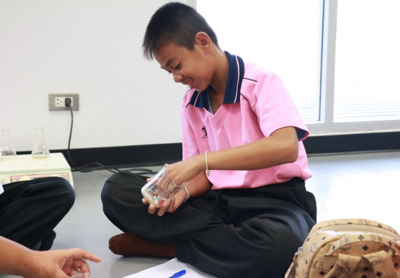 ภาพกิจกรรม คณะวิทยาศาสตร์และเทคโนโลยี จัดค่ายวิทยาศาสตร์ตามโครงการพัฒนาศักยภาพผู้เรียนในระดับการศึกษาขั้นพื้นฐาน ระยะที่ 2 ประจำปีงบประมาณ 2562