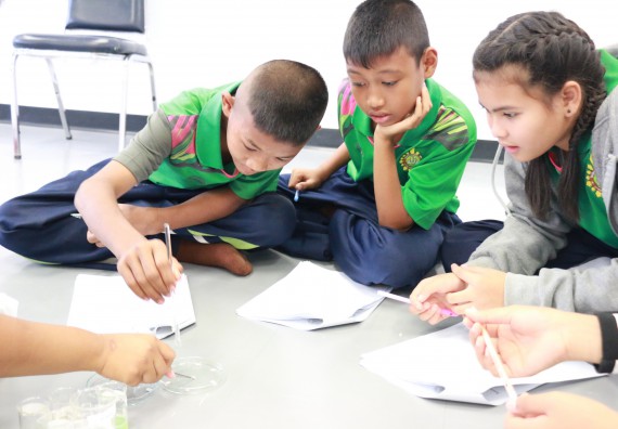 ภาพกิจกรรม คณะวิทยาศาสตร์และเทคโนโลยี จัดค่ายวิทยาศาสตร์ตามโครงการพัฒนาศักยภาพผู้เรียนในระดับการศึกษาขั้นพื้นฐาน ระยะที่ 2 ประจำปีงบประมาณ 2562