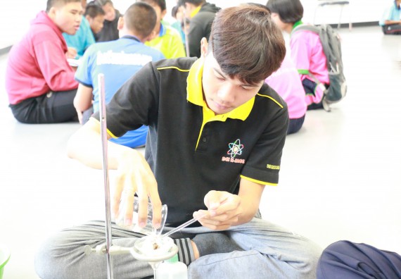 ภาพกิจกรรม คณะวิทยาศาสตร์และเทคโนโลยี จัดค่ายวิทยาศาสตร์ตามโครงการพัฒนาศักยภาพผู้เรียนในระดับการศึกษาขั้นพื้นฐาน ระยะที่ 2 ประจำปีงบประมาณ 2562