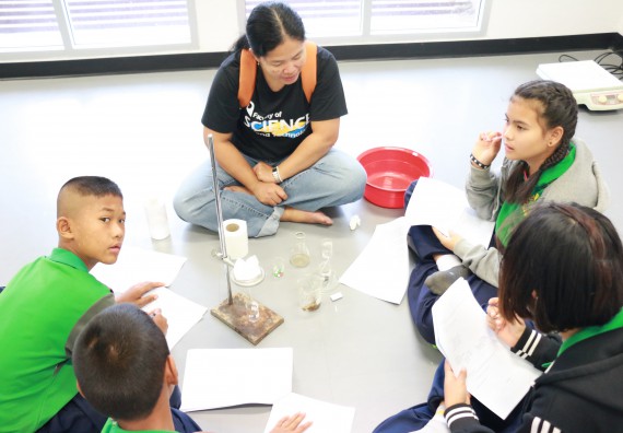 ภาพกิจกรรม คณะวิทยาศาสตร์และเทคโนโลยี จัดค่ายวิทยาศาสตร์ตามโครงการพัฒนาศักยภาพผู้เรียนในระดับการศึกษาขั้นพื้นฐาน ระยะที่ 2 ประจำปีงบประมาณ 2562