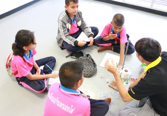 ภาพกิจกรรม คณะวิทยาศาสตร์และเทคโนโลยี จัดค่ายวิทยาศาสตร์ตามโครงการพัฒนาศักยภาพผู้เรียนในระดับการศึกษาขั้นพื้นฐาน ระยะที่ 2 ประจำปีงบประมาณ 2562