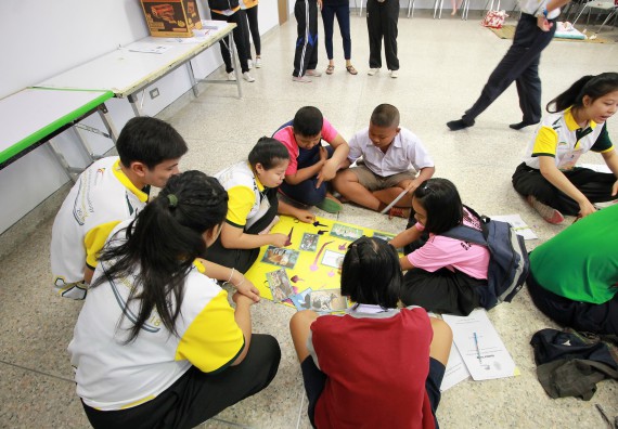 ภาพกิจกรรม คณะวิทยาศาสตร์และเทคโนโลยี จัดค่ายวิทยาศาสตร์ตามโครงการพัฒนาศักยภาพผู้เรียนในระดับการศึกษาขั้นพื้นฐาน ระยะที่ 2 ประจำปีงบประมาณ 2562
