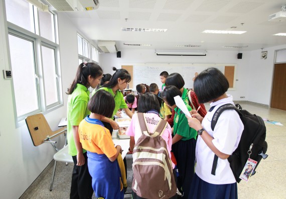 ภาพกิจกรรม คณะวิทยาศาสตร์และเทคโนโลยี จัดค่ายวิทยาศาสตร์ตามโครงการพัฒนาศักยภาพผู้เรียนในระดับการศึกษาขั้นพื้นฐาน ระยะที่ 2 ประจำปีงบประมาณ 2562