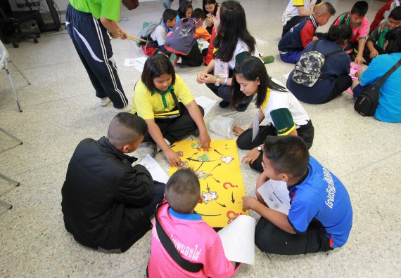 ภาพกิจกรรม คณะวิทยาศาสตร์และเทคโนโลยี จัดค่ายวิทยาศาสตร์ตามโครงการพัฒนาศักยภาพผู้เรียนในระดับการศึกษาขั้นพื้นฐาน ระยะที่ 2 ประจำปีงบประมาณ 2562