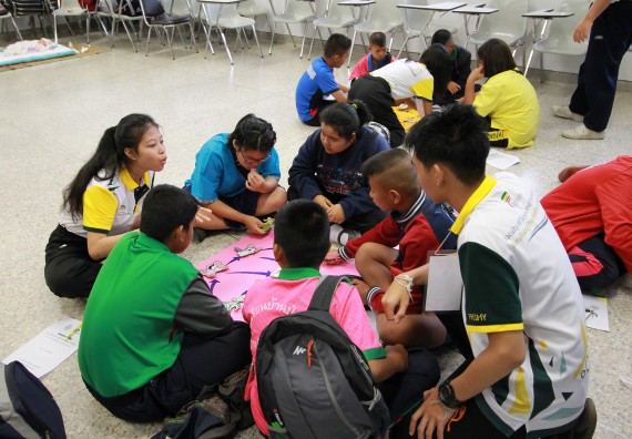 ภาพกิจกรรม คณะวิทยาศาสตร์และเทคโนโลยี จัดค่ายวิทยาศาสตร์ตามโครงการพัฒนาศักยภาพผู้เรียนในระดับการศึกษาขั้นพื้นฐาน ระยะที่ 2 ประจำปีงบประมาณ 2562