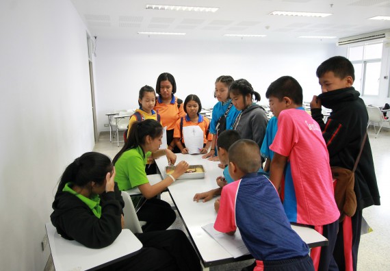 ภาพกิจกรรม คณะวิทยาศาสตร์และเทคโนโลยี จัดค่ายวิทยาศาสตร์ตามโครงการพัฒนาศักยภาพผู้เรียนในระดับการศึกษาขั้นพื้นฐาน ระยะที่ 2 ประจำปีงบประมาณ 2562