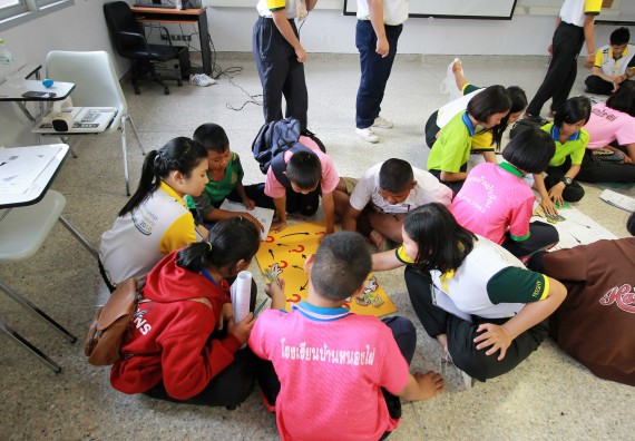 ภาพกิจกรรม คณะวิทยาศาสตร์และเทคโนโลยี จัดค่ายวิทยาศาสตร์ตามโครงการพัฒนาศักยภาพผู้เรียนในระดับการศึกษาขั้นพื้นฐาน ระยะที่ 2 ประจำปีงบประมาณ 2562