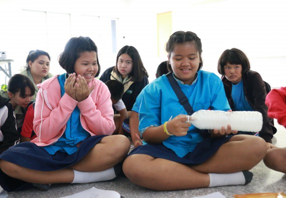 ภาพกิจกรรม คณะวิทยาศาสตร์และเทคโนโลยี จัดค่ายวิทยาศาสตร์ตามโครงการพัฒนาศักยภาพผู้เรียนในระดับการศึกษาขั้นพื้นฐาน ระยะที่ 2 ประจำปีงบประมาณ 2562