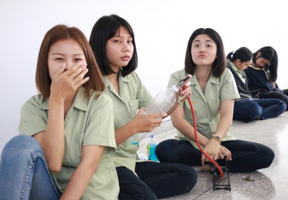 ภาพกิจกรรม คณะวิทยาศาสตร์และเทคโนโลยี จัดค่ายวิทยาศาสตร์ตามโครงการพัฒนาศักยภาพผู้เรียนในระดับการศึกษาขั้นพื้นฐาน ระยะที่ 2 ประจำปีงบประมาณ 2562