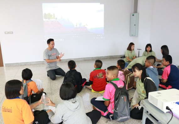 ภาพกิจกรรม คณะวิทยาศาสตร์และเทคโนโลยี จัดค่ายวิทยาศาสตร์ตามโครงการพัฒนาศักยภาพผู้เรียนในระดับการศึกษาขั้นพื้นฐาน ระยะที่ 2 ประจำปีงบประมาณ 2562