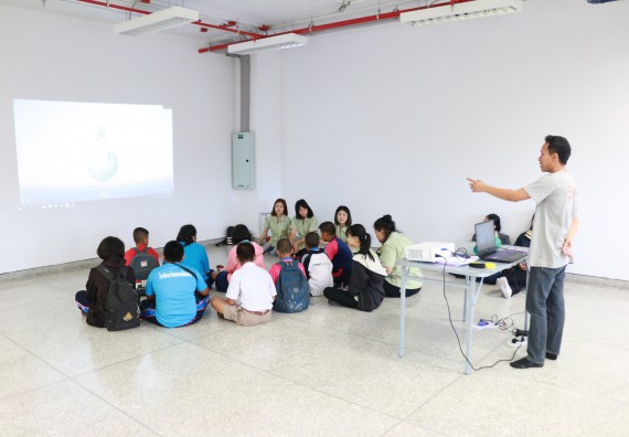 ภาพกิจกรรม คณะวิทยาศาสตร์และเทคโนโลยี จัดค่ายวิทยาศาสตร์ตามโครงการพัฒนาศักยภาพผู้เรียนในระดับการศึกษาขั้นพื้นฐาน ระยะที่ 2 ประจำปีงบประมาณ 2562