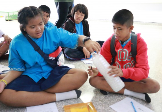 ภาพกิจกรรม คณะวิทยาศาสตร์และเทคโนโลยี จัดค่ายวิทยาศาสตร์ตามโครงการพัฒนาศักยภาพผู้เรียนในระดับการศึกษาขั้นพื้นฐาน ระยะที่ 2 ประจำปีงบประมาณ 2562