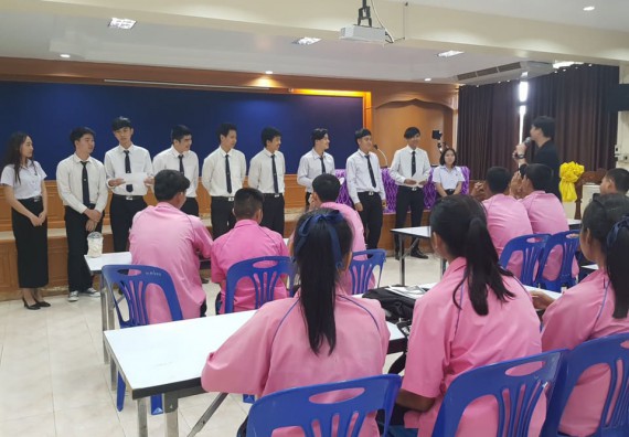 ภาพกิจกรรม โปรแกรมวิชาวิทยาการคอมพิวเตอร์ จัดอบรมการสร้างภาพลักษณ์และประชาสัมพันธ์หลักสูตรวิทยาการคอมพิวเตอร์ โครงการบริการวิชาการการอบรมเชิงปฏิบัติการด้านวิทยาการคอมพิวเตอร์ ประจำปี 2562