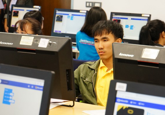 ภาพกิจกรรม โปรแกรมวิชาวิทยาการคอมพิวเตอร์ จัดอบรมเชิงปฏิบัติการด้านวิทยาการคอมพิวเตอร์ โครงการบริการวิชาการการอบรมเชิงปฏิบัติการด้านวิทยาการคอมพิวเตอร์ ประจำปี 2562