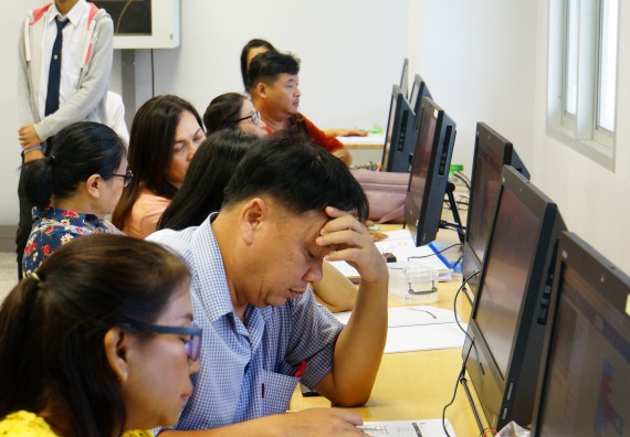 ภาพกิจกรรม โปรแกรมวิชาวิทยาการคอมพิวเตอร์ จัดอบรมเชิงปฏิบัติการด้านวิทยาการคอมพิวเตอร์ โครงการบริการวิชาการการอบรมเชิงปฏิบัติการด้านวิทยาการคอมพิวเตอร์ ประจำปี 2562