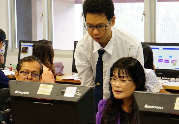 ภาพกิจกรรม โปรแกรมวิชาวิทยาการคอมพิวเตอร์ จัดอบรมเชิงปฏิบัติการด้านวิทยาการคอมพิวเตอร์ โครงการบริการวิชาการการอบรมเชิงปฏิบัติการด้านวิทยาการคอมพิวเตอร์ ประจำปี 2562