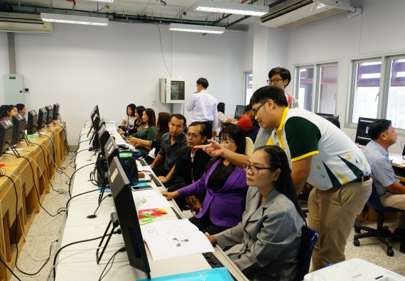 ภาพกิจกรรม โปรแกรมวิชาวิทยาการคอมพิวเตอร์ จัดอบรมเชิงปฏิบัติการด้านวิทยาการคอมพิวเตอร์ โครงการบริการวิชาการการอบรมเชิงปฏิบัติการด้านวิทยาการคอมพิวเตอร์ ประจำปี 2562