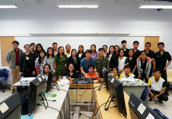 ภาพกิจกรรม โปรแกรมวิชาวิทยาการคอมพิวเตอร์ จัดอบรมเชิงปฏิบัติการด้านวิทยาการคอมพิวเตอร์ โครงการบริการวิชาการการอบรมเชิงปฏิบัติการด้านวิทยาการคอมพิวเตอร์ ประจำปี 2562