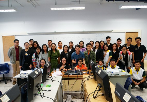 ภาพกิจกรรม โปรแกรมวิชาวิทยาการคอมพิวเตอร์ จัดอบรมเชิงปฏิบัติการด้านวิทยาการคอมพิวเตอร์ โครงการบริการวิชาการการอบรมเชิงปฏิบัติการด้านวิทยาการคอมพิวเตอร์ ประจำปี 2562