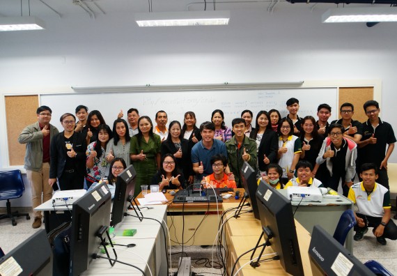 ภาพกิจกรรม โปรแกรมวิชาวิทยาการคอมพิวเตอร์ จัดอบรมเชิงปฏิบัติการด้านวิทยาการคอมพิวเตอร์ โครงการบริการวิชาการการอบรมเชิงปฏิบัติการด้านวิทยาการคอมพิวเตอร์ ประจำปี 2562