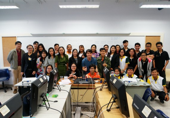 ภาพกิจกรรม โปรแกรมวิชาวิทยาการคอมพิวเตอร์ จัดอบรมเชิงปฏิบัติการด้านวิทยาการคอมพิวเตอร์ โครงการบริการวิชาการการอบรมเชิงปฏิบัติการด้านวิทยาการคอมพิวเตอร์ ประจำปี 2562