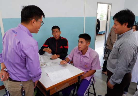 ภาพกิจกรรม โปรแกรมวิชาเคมี จัดกิจกรรมการอบรมเชิงปฏิบัติการเสริมทักษะพื้นฐานทางเคมี