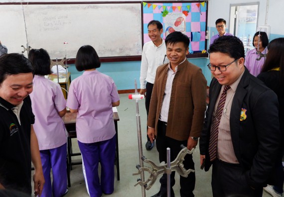 ภาพกิจกรรม โปรแกรมวิชาเคมี จัดกิจกรรมการอบรมเชิงปฏิบัติการเสริมทักษะพื้นฐานทางเคมี