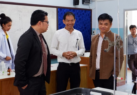 ภาพกิจกรรม โปรแกรมวิชาเคมี จัดกิจกรรมการอบรมเชิงปฏิบัติการเสริมทักษะพื้นฐานทางเคมี