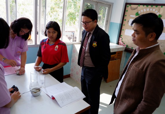 ภาพกิจกรรม โปรแกรมวิชาเคมี จัดกิจกรรมการอบรมเชิงปฏิบัติการเสริมทักษะพื้นฐานทางเคมี