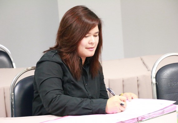 ภาพกิจกรรม คณะวิทยาศาสตร์และเทคโนโลยี จัดประเมินการต่อสัญญาจ้างพนักงานมหาวิทยาลัย สังกัดคณะวิทยาศาสตร์และเทคโนโลยี