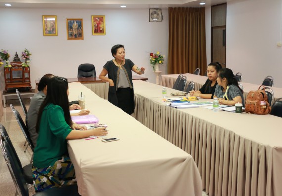 ภาพกิจกรรม คณะวิทยาศาสตร์และเทคโนโลยี จัดประเมินการต่อสัญญาจ้างพนักงานมหาวิทยาลัย สังกัดคณะวิทยาศาสตร์และเทคโนโลยี